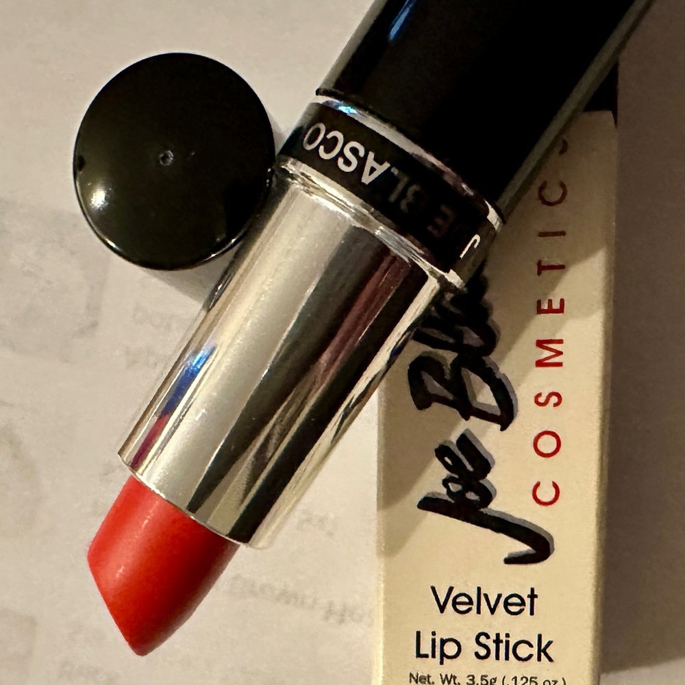 Joe Blasco professional Velvet Lipstick -Coral Flame never used